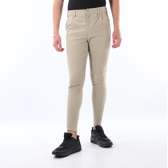 Riding Breeches Montar Gary Knee Grip Men Mid Brown