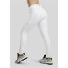 Riding Breeches Montar MOZida Refined Gun Metal Full Grip White