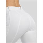 Riding Breeches Montar MOZira Refined With Compression Full Grip White