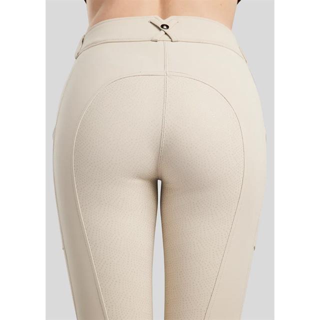 Riding Breeches Montar Yati Phone Pockets Full Grip MOMegan Beige