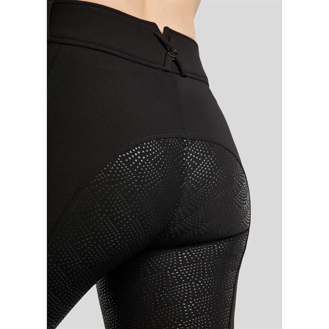 Riding Breeches Montar Yati Phone Pockets Full Grip MOMegan Black