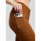 Riding Breeches Montar Yati Phone Pockets Full Grip MOMegan Brown