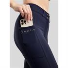 Riding Breeches Montar Yati Phone Pockets Full Grip MOMegan Dark Blue