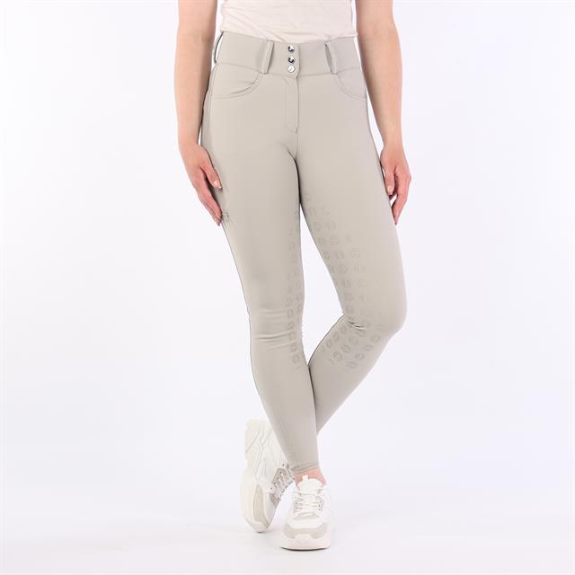 Riding Breeches QFallyn Vollbesatz Silikon QUUR Light Brown