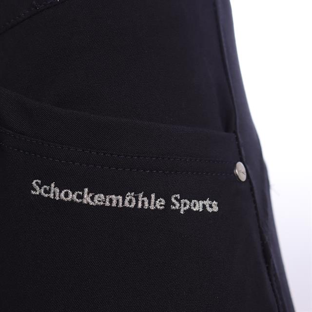 Riding Breeches Schöckemohle Cindy Full Grip Dark Blue