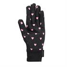 Riding Gloves Epplejeck EJFall In Love Kids Black-Pink