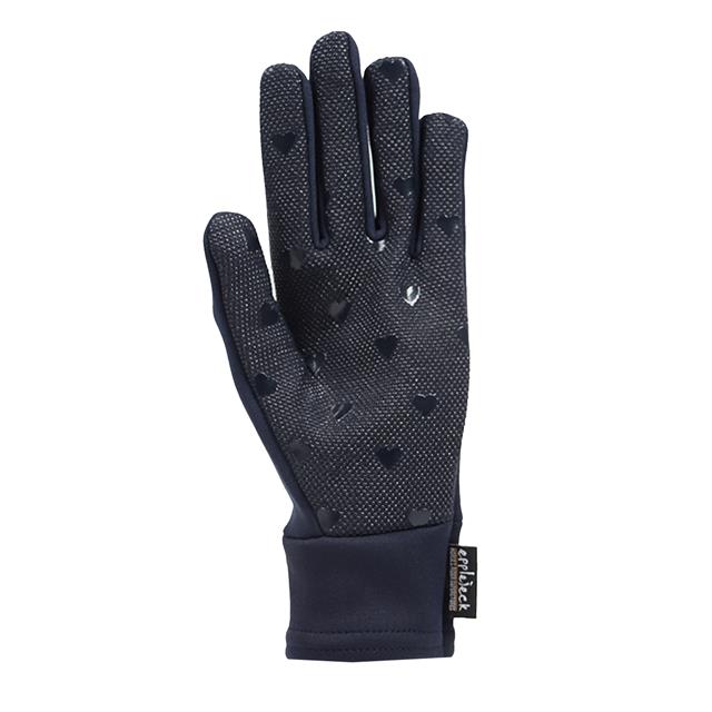 Riding Gloves Epplejeck EJFall In Love Kids Dark Blue-Blue