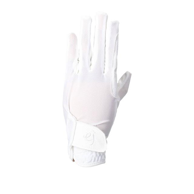 Riding Gloves Epplejeck Mesh White