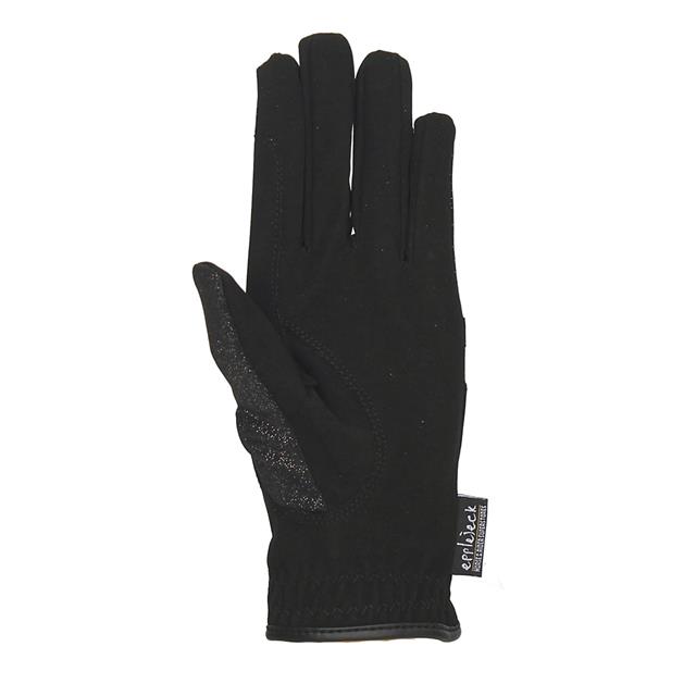 Riding Gloves Epplejeck Shine Black-Gold