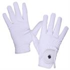 Riding Gloves QHP Force White