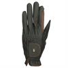 Riding Gloves Roeckl Bi Colour Grip Black-Dark Brown
