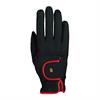 Riding Gloves Roeckl Bi Lined Black-Red