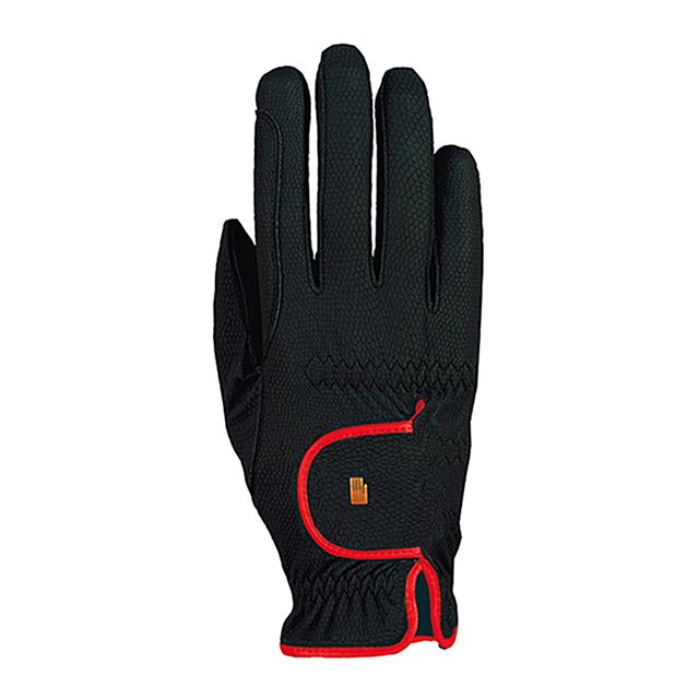 Riding Gloves Roeckl Bi Lined Black-Red