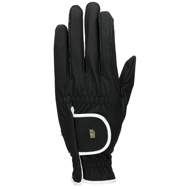 Riding Gloves Roeckl Bi Lined Black-White