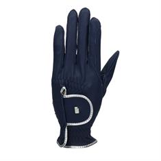 Riding Gloves Roeckl Bi Lined Blue-White