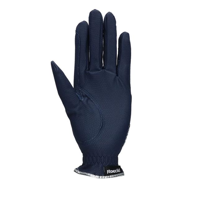 Riding Gloves Roeckl Bi Lined Blue-White