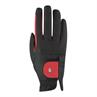 Riding Gloves Roeckl Malta Grip Bicolor Black-Red