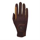 Riding Gloves Roeckl Malta Grip Bicolor Mid Brown-Light Brown