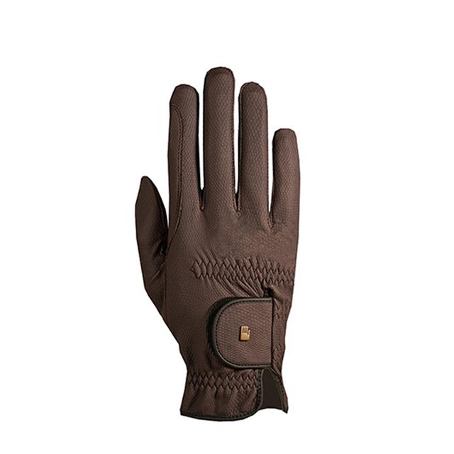 Riding Gloves Roeckl Roeck-Grip Kids Brown-Brown