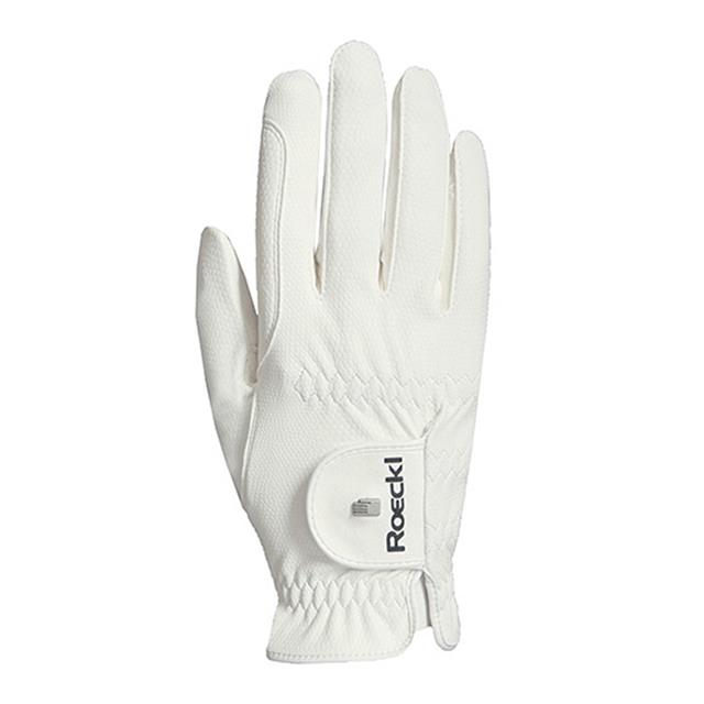 Riding Gloves Roeckl Roeck-Grip Pro White