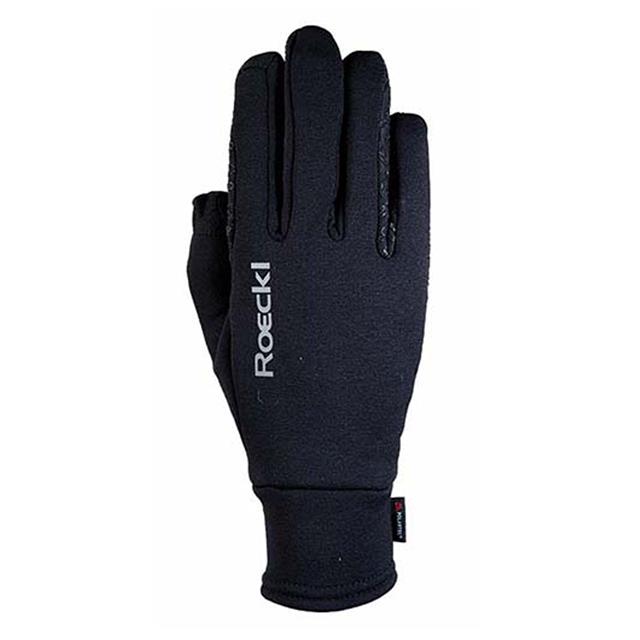 Riding Gloves Roeckl Weldon Polartec Black