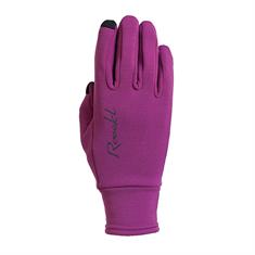 Riding Gloves Roeckl Weldon Polartec Purple