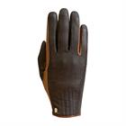 Riding Gloves Roeckl Wels Suprema Dark Brown-Mid Brown