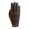 Riding Gloves Roeckl Wels Suprema Dark Brown-Mid Brown