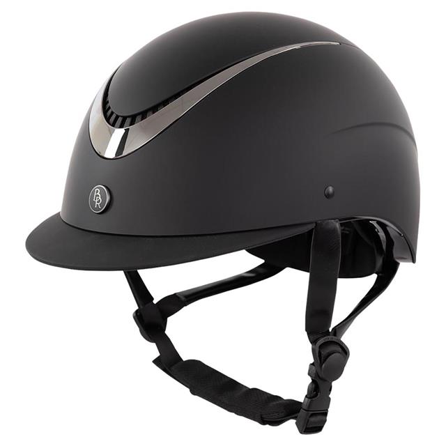 Riding Helmet BR Thèta Painted Black