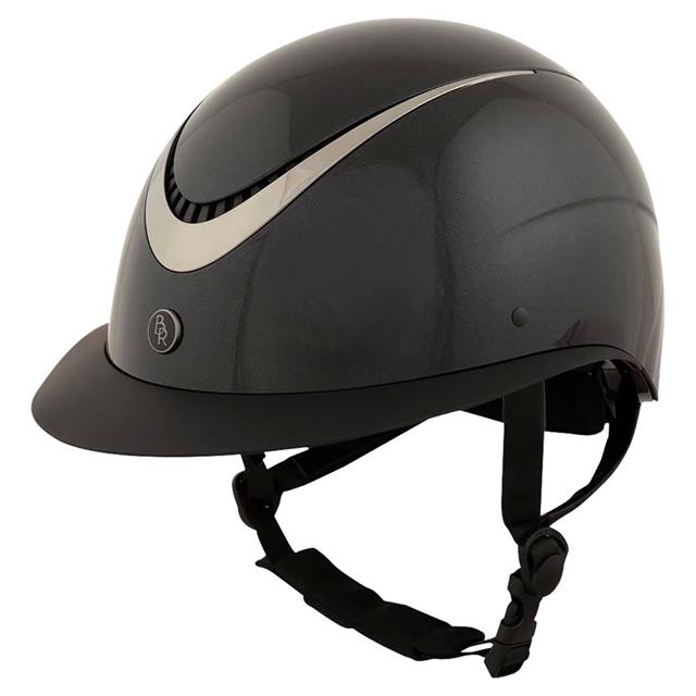 Riding helmet BR Thèta Plus Glossy Black