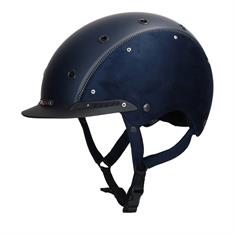 Riding Helmet Casco Champ-3 Nubuk Dark Blue