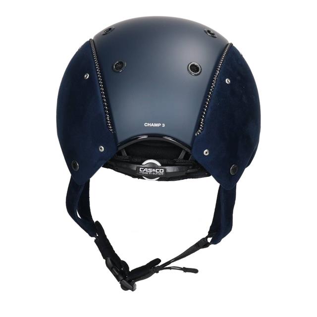 Riding Helmet Casco Champ-3 Nubuk Dark Blue