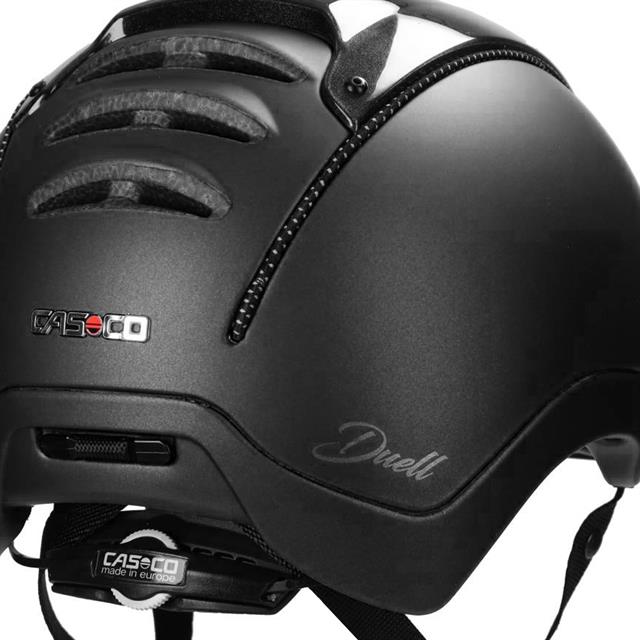 Riding Helmet Casco Duell Black