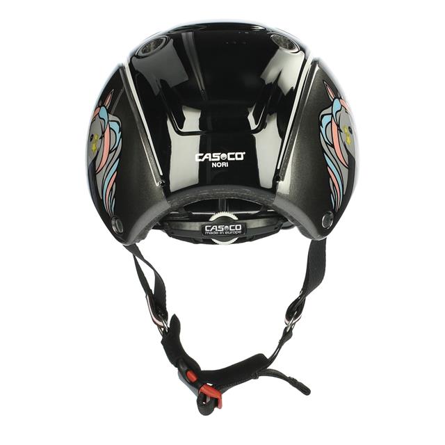 Riding Helmet Casco Nori Unicorn Black-Grey