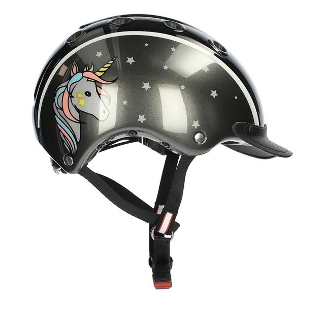 Riding Helmet Casco Nori Unicorn Black-Grey