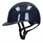 Riding Helmet Charles Owen Kylo Gloss Wide Peak Dark Blue