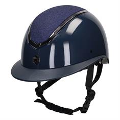 Riding Helmet Charles Owen Kylo Gloss Wide Peak Dark Blue