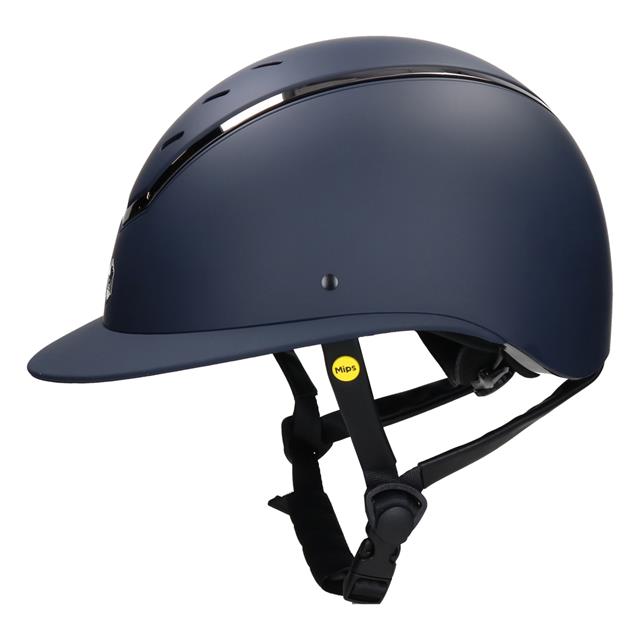 Riding Helmet Charles Owen Kylo Matt MIPS Broad Dark Blue