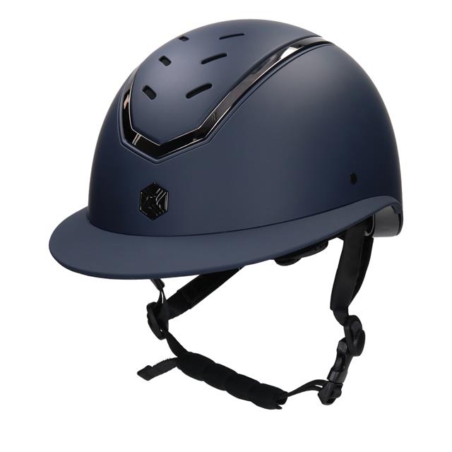 Riding Helmet Charles Owen Kylo Matt Wide Peak Dark Blue