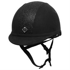 Riding Helmet Charles Owen Yr8 Sparkly VG1 Black