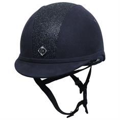 Riding Helmet Charles Owen Yr8 Sparkly VG1 Dark Blue