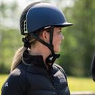 Riding Helmet Epplejeck EJKula Dark Blue-Silver