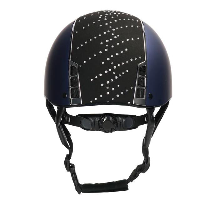 Riding Helmet Epplejeck EJKula Dark Blue-Silver