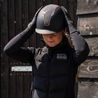Riding Helmet Epplejeck EJSuri Black-Gold