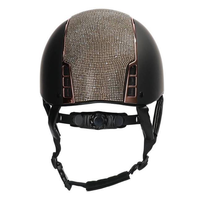 Riding Helmet Epplejeck EJSuri Black-Gold