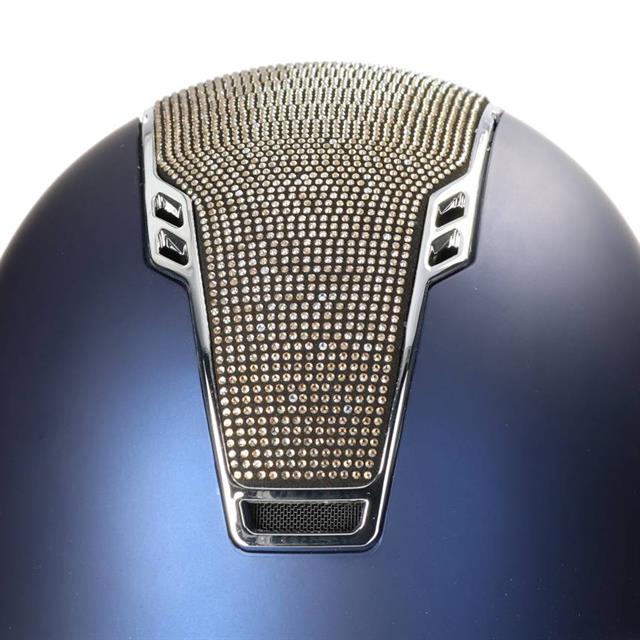 Riding Helmet Epplejeck EJSuri Dark Blue-Silver