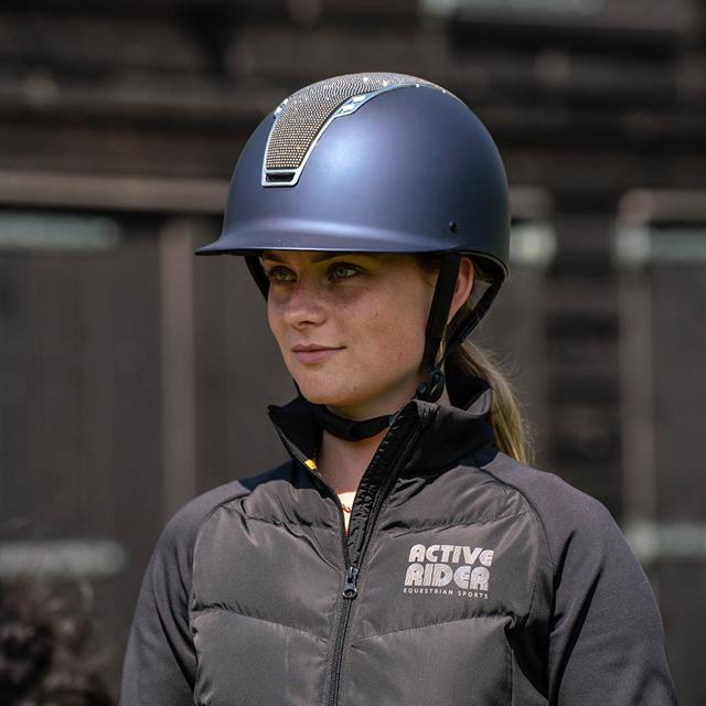 Riding Helmet Epplejeck EJSuri Dark Blue-Silver