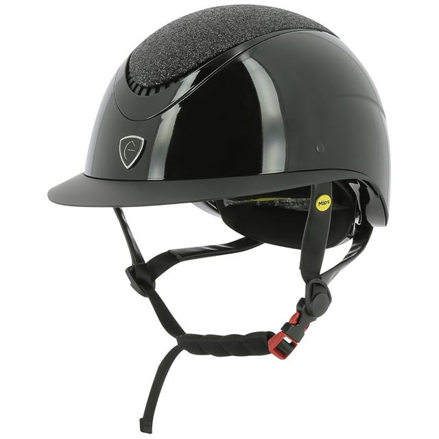 Riding Helmet Equithème Wings Shine MIPS Black-Black