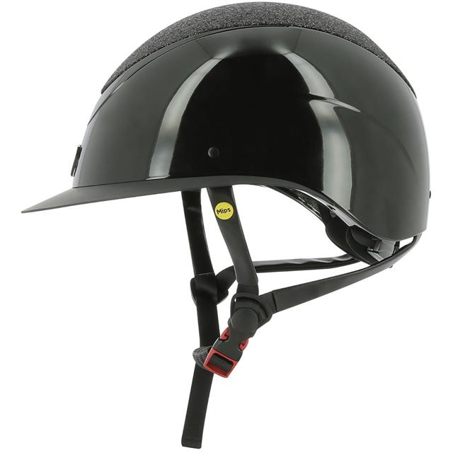 Riding Helmet Equithème Wings Shine MIPS Black-Black