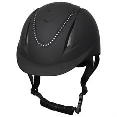 Riding Helmet Harry's Horse Chinook Crystal VG1 Black